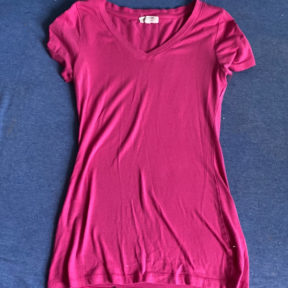 Hearts and hips Pink Shirt Size:Medium